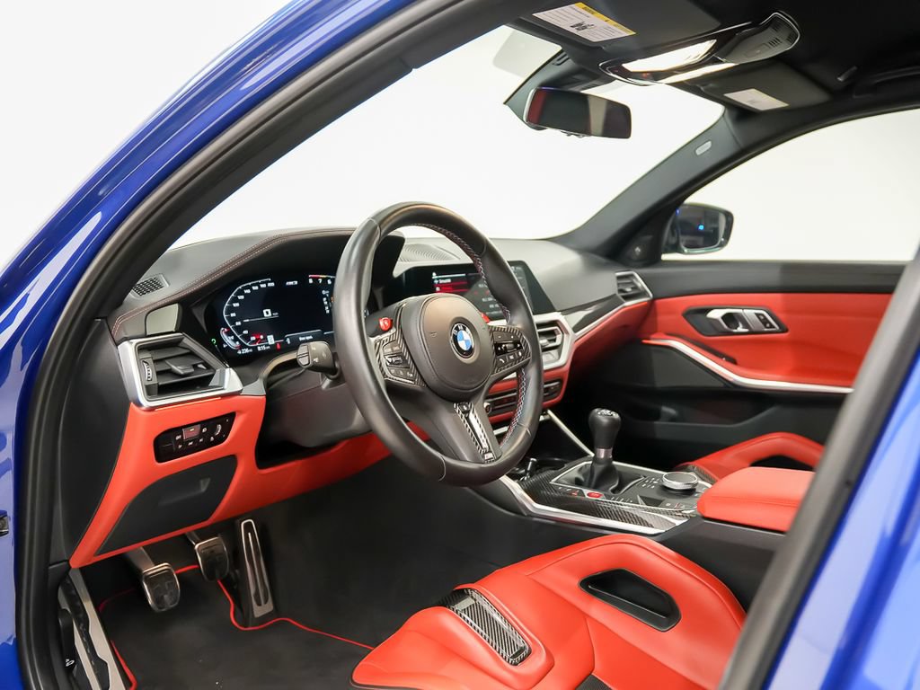 Used 2022 BMW M3 w/ M Carbon Exterior Package RWD image 4