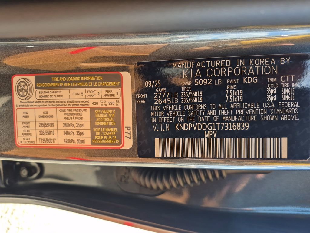 New 2026 Kia Sorento EX w/ EX Premium Package image 28