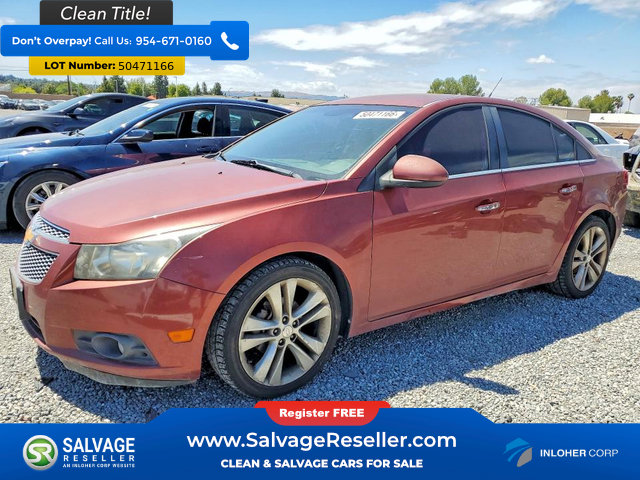 Used 2012 Chevrolet Cruze LTZ FWD image 1