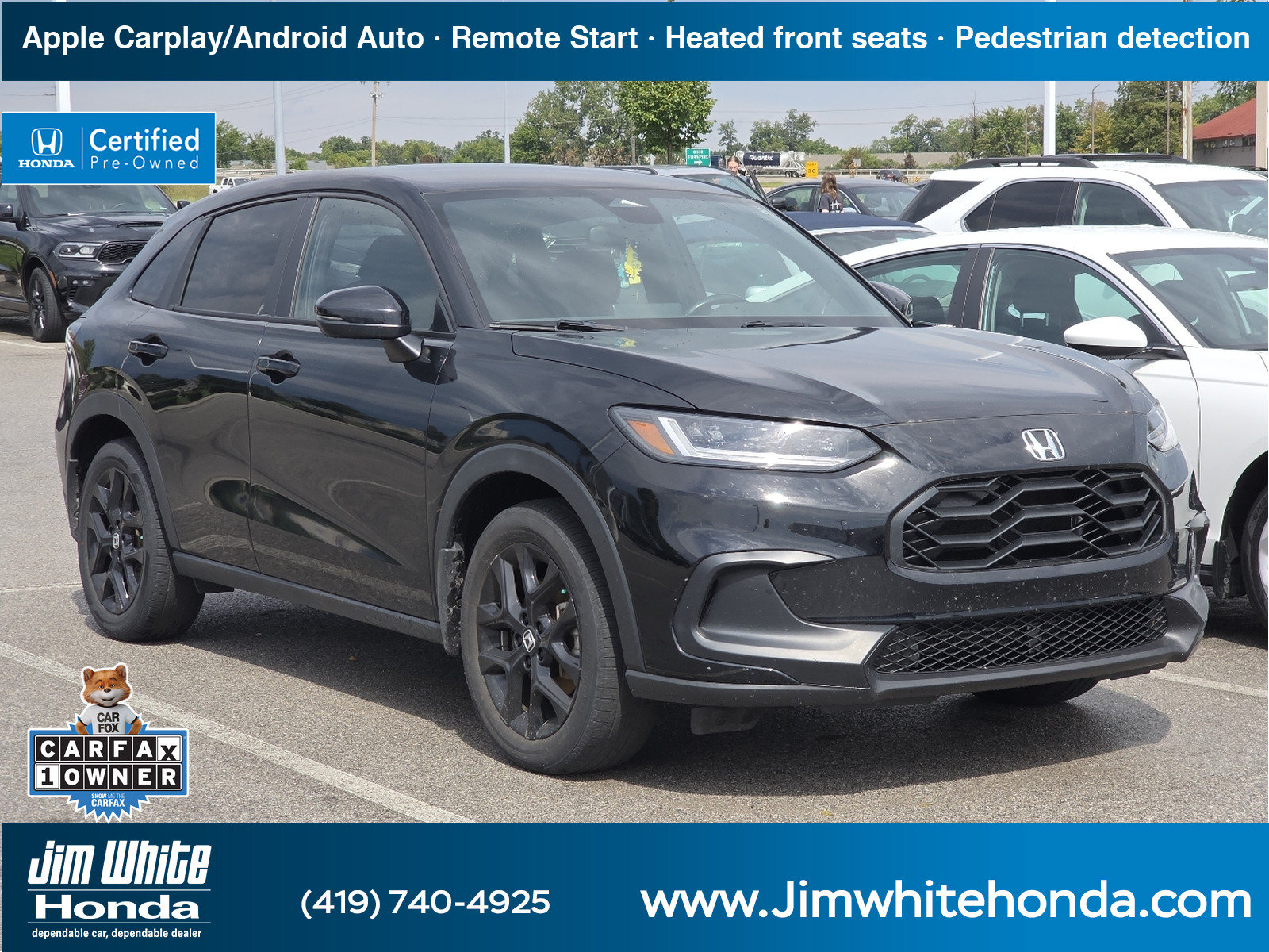 Certified 2024 Honda HR-V Sport image 1