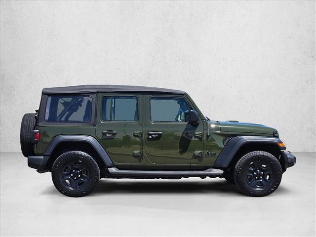Used 2023 Jeep Wrangler Unlimited Sport AWD/4WD video 4