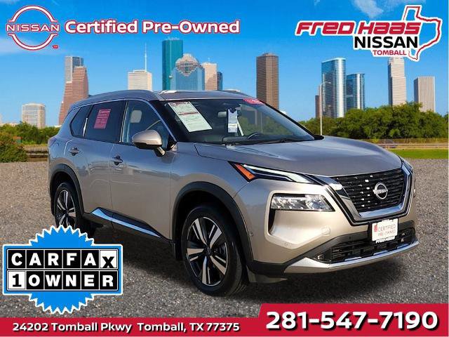 Certified 2022 Nissan Rogue Platinum w/ Head-Up Display Package