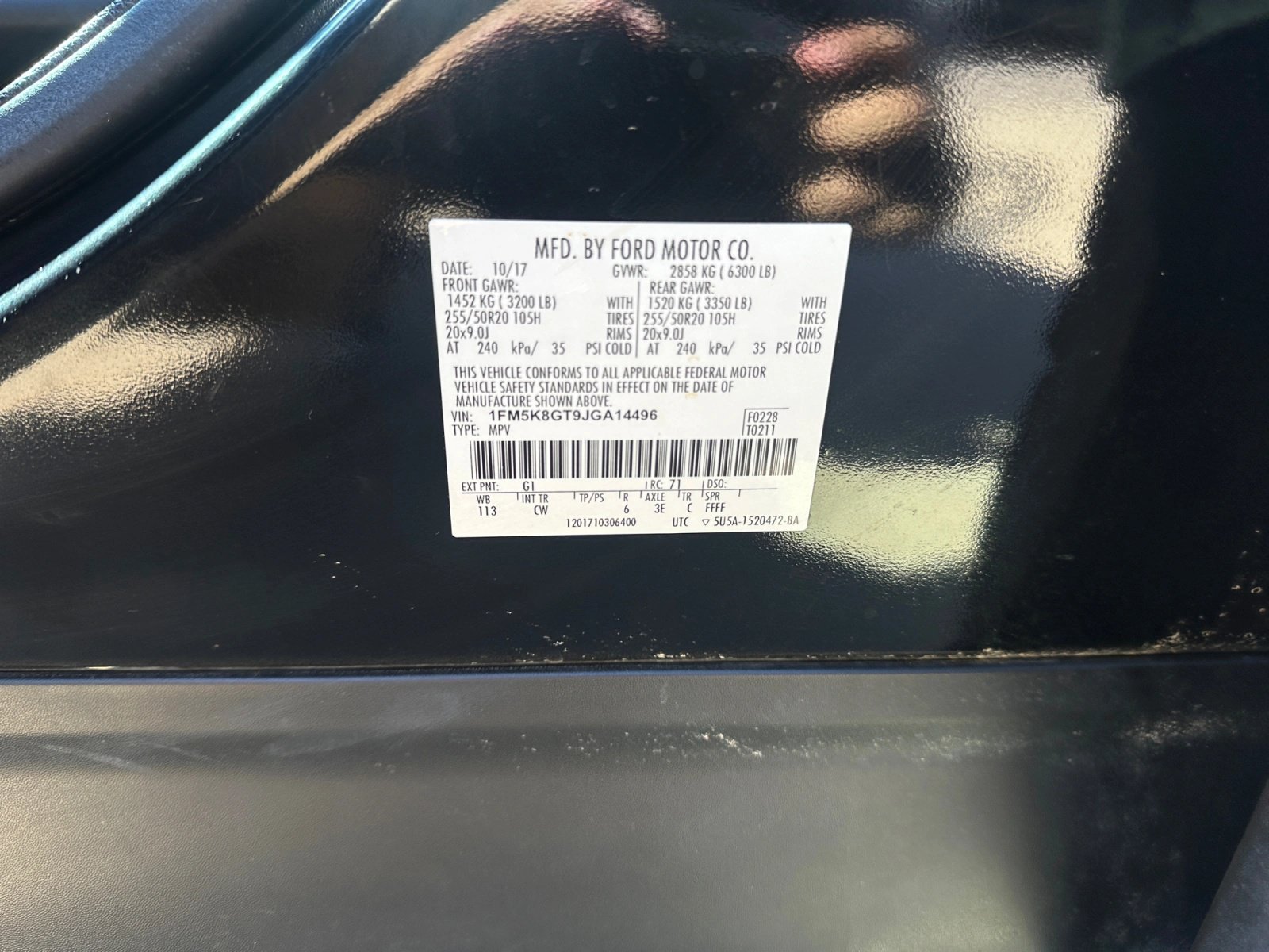 Certified 2018 Ford Explorer Sport AWD/4WD image 13