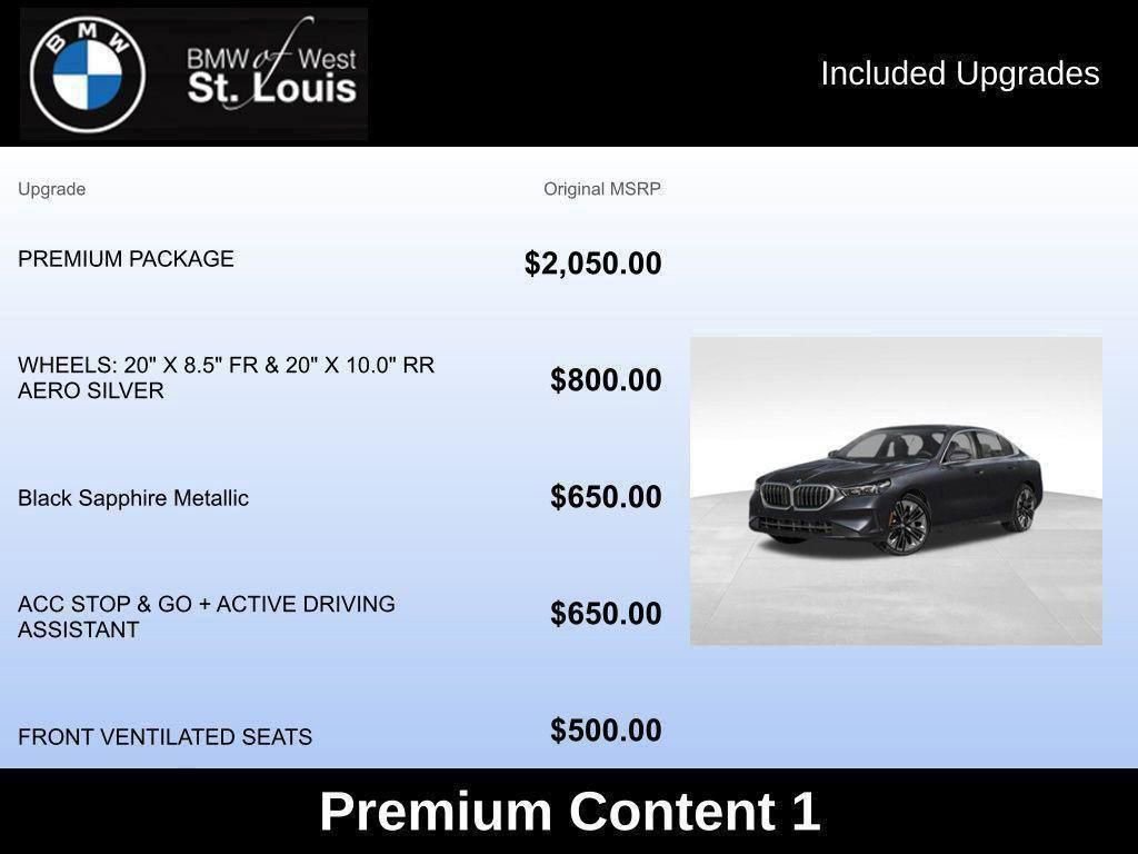 Used 2025 BMW 530i xDrive w/ Premium Package image 67