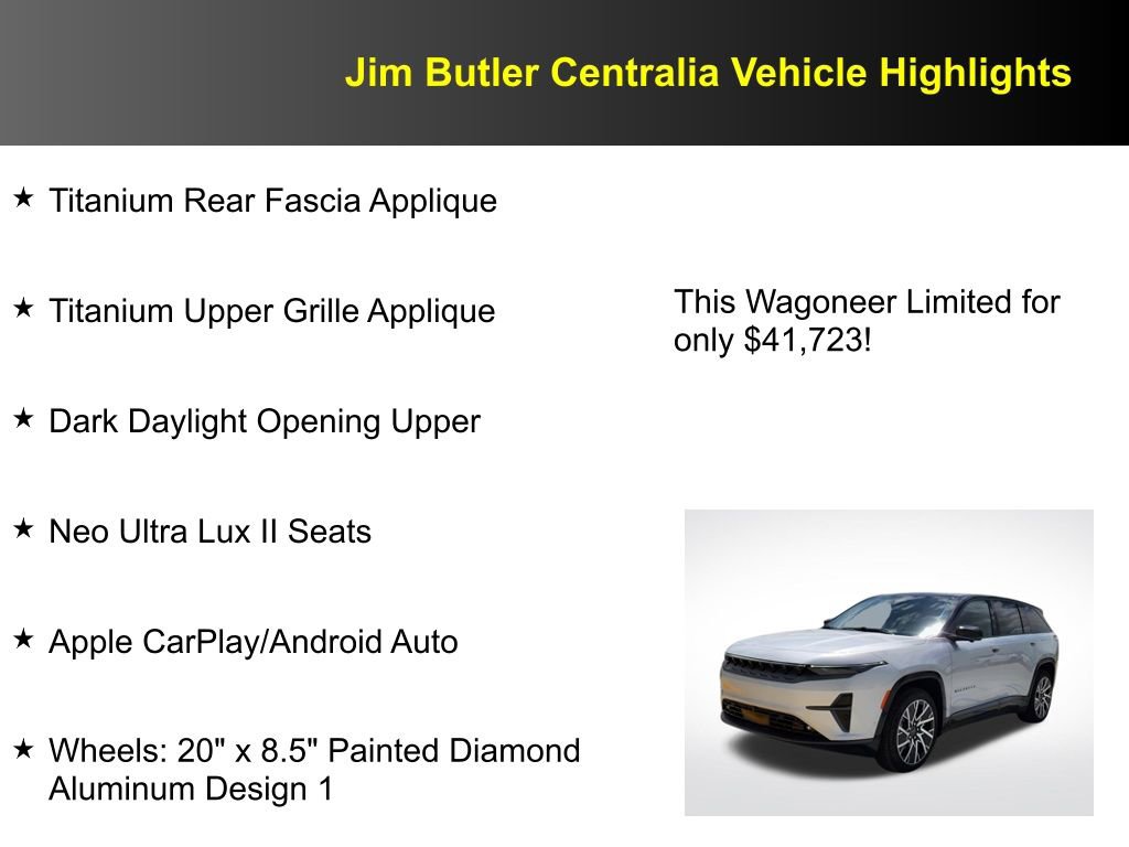 New 2025 Jeep Wagoneer S Limited image 20