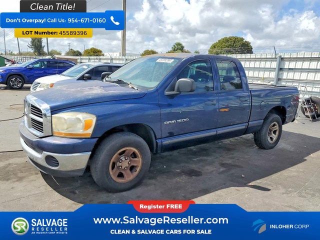 Used 2006 Dodge Ram 1500 Truck ST w/ ST Quad Value Pkg