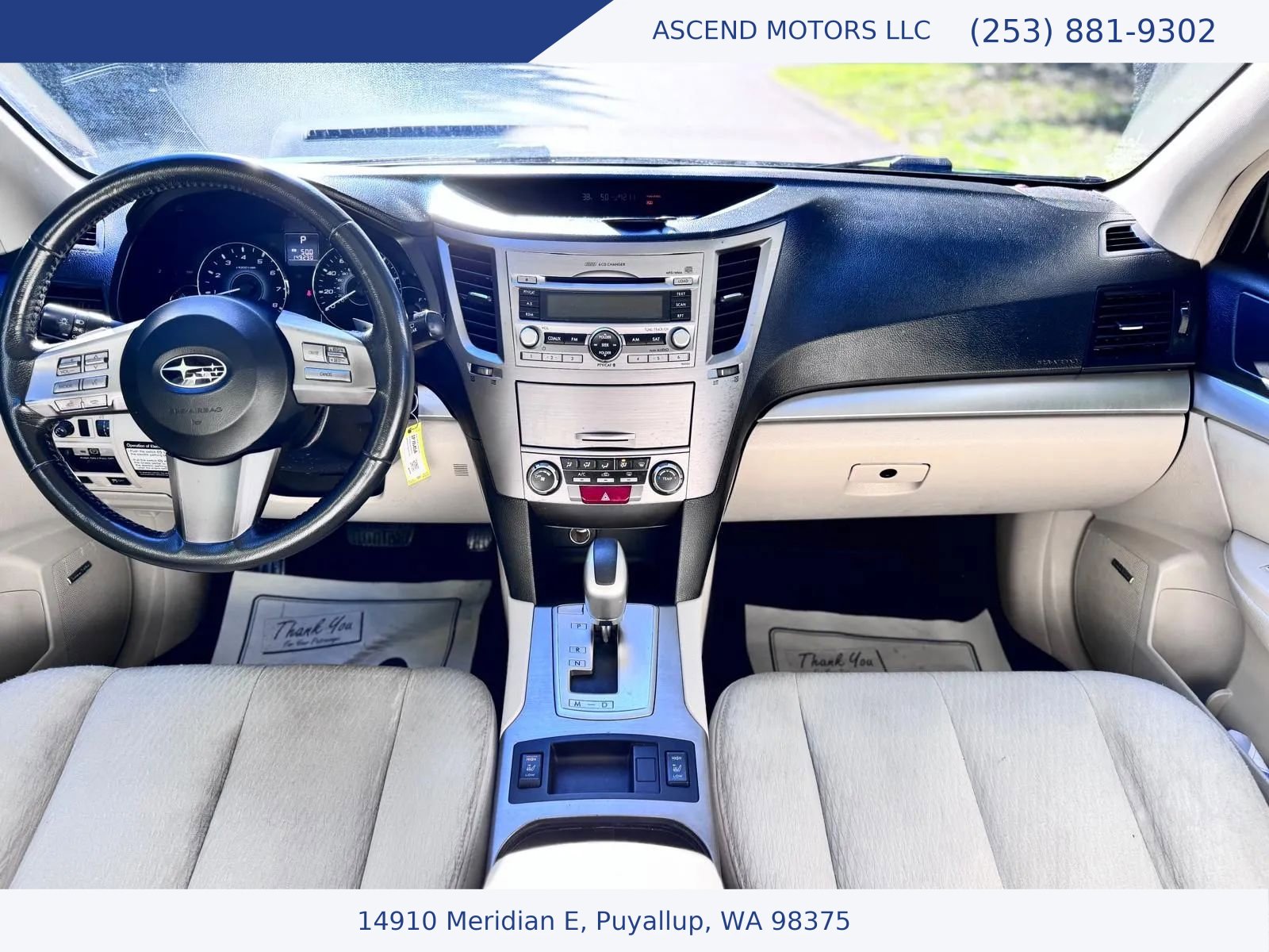 Used 2010 Subaru Outback 2.5i Premium w/ Popular Equipment Group 2A image 12