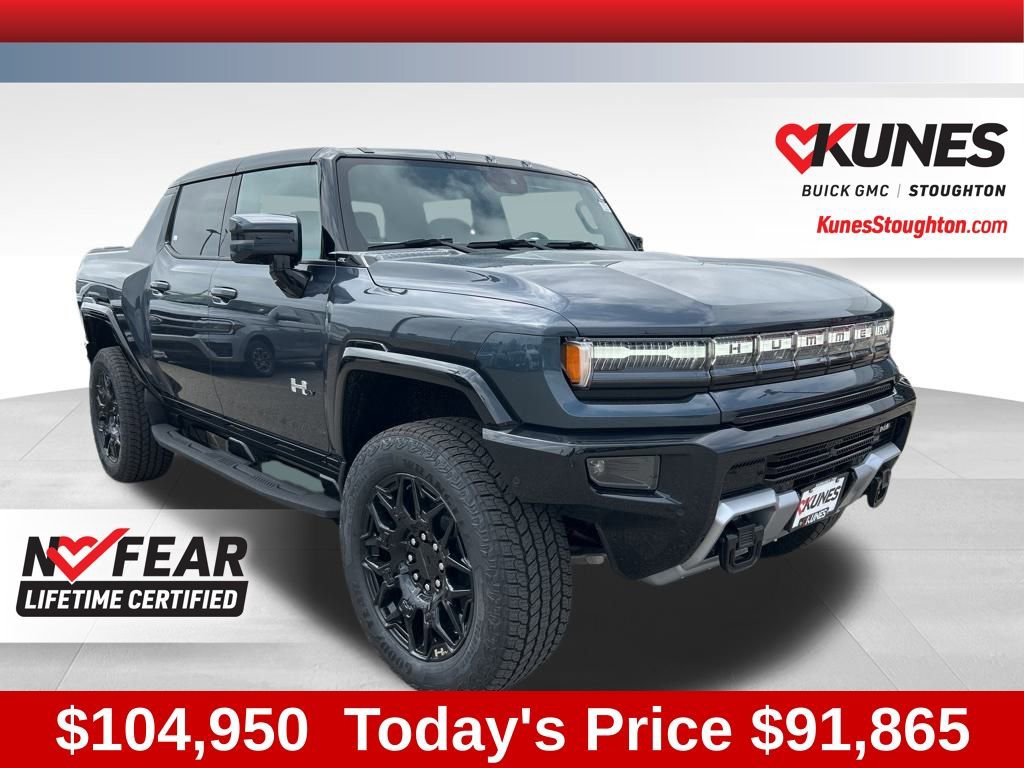 New 2025 GMC Hummer EV 2X w/ LPO, Dark Essentials Package