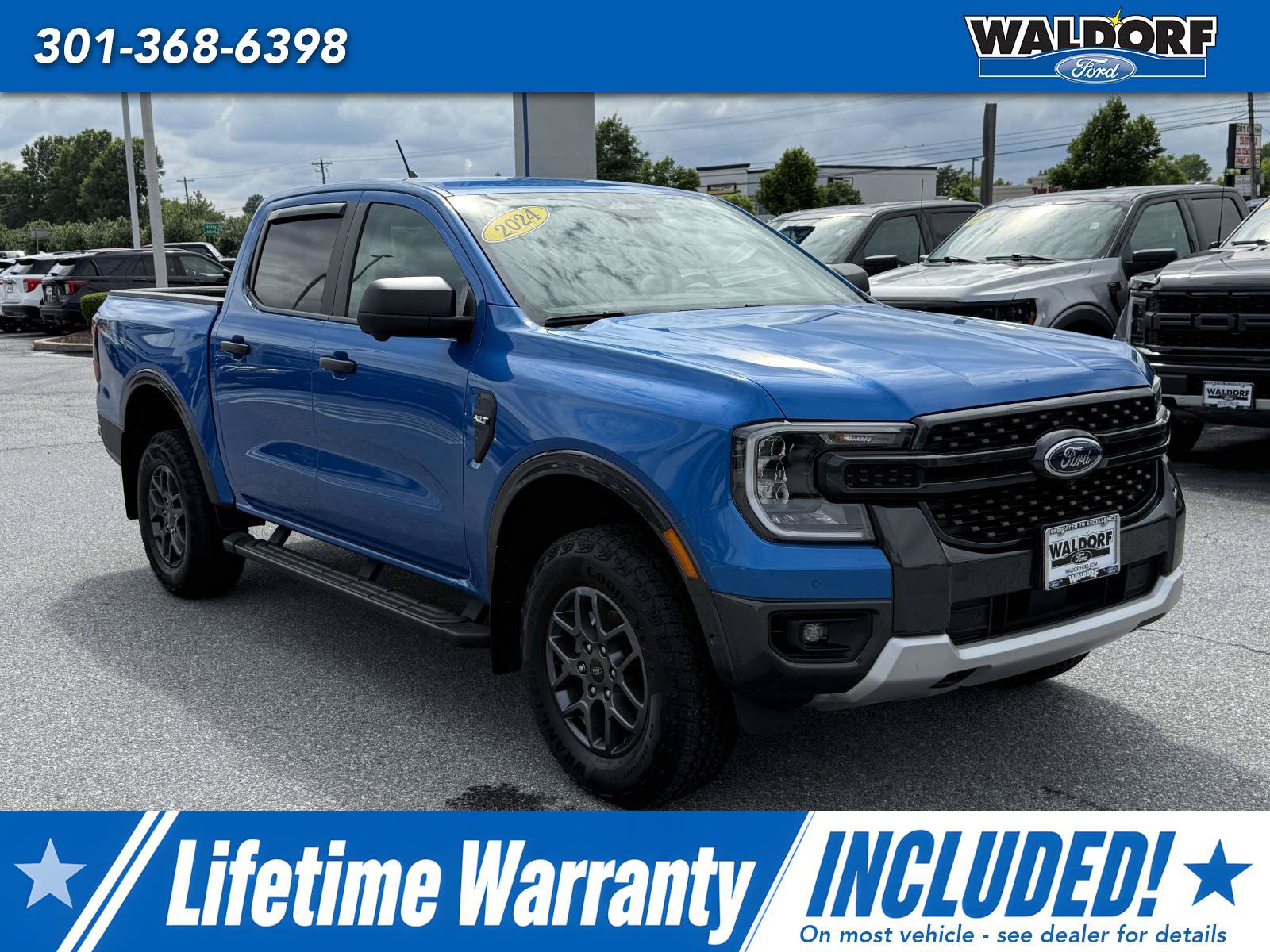 Certified 2024 Ford Ranger XLT w/ Technology Package
