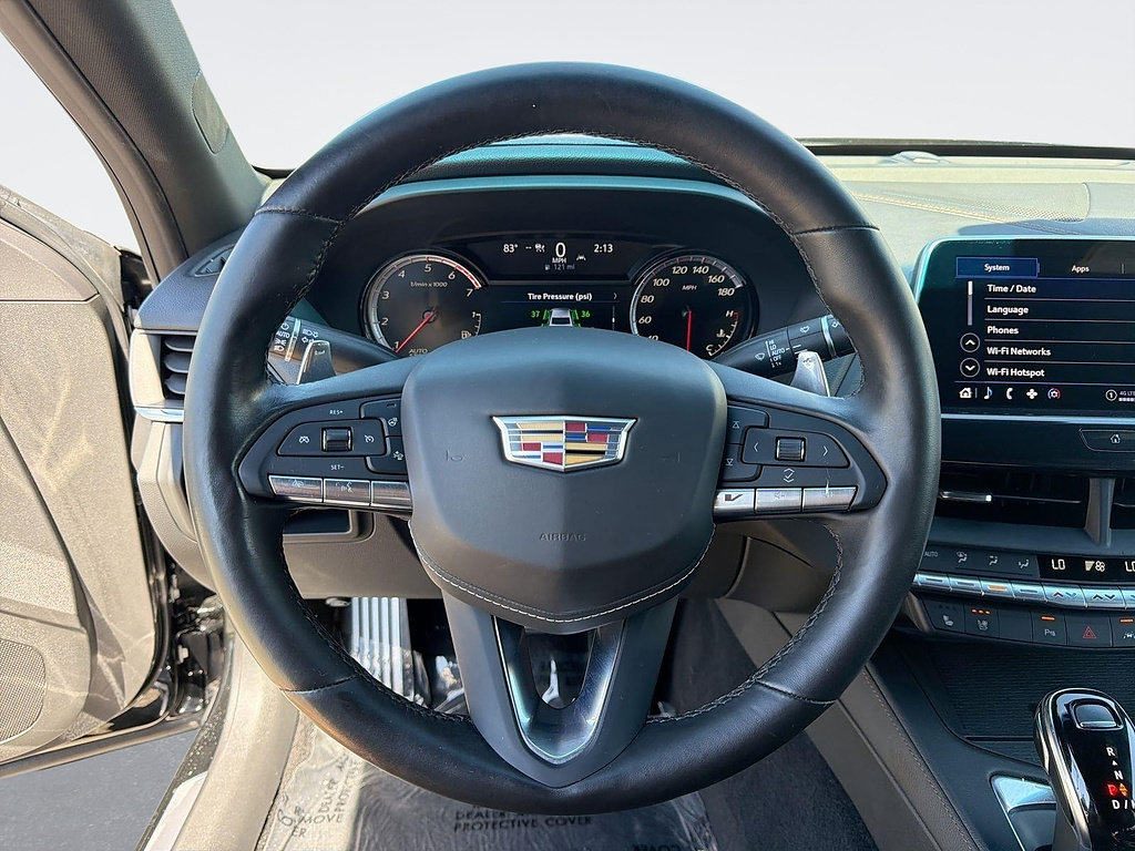Certified 2025 Cadillac CT4 V w/ Climate Package RWD image 8
