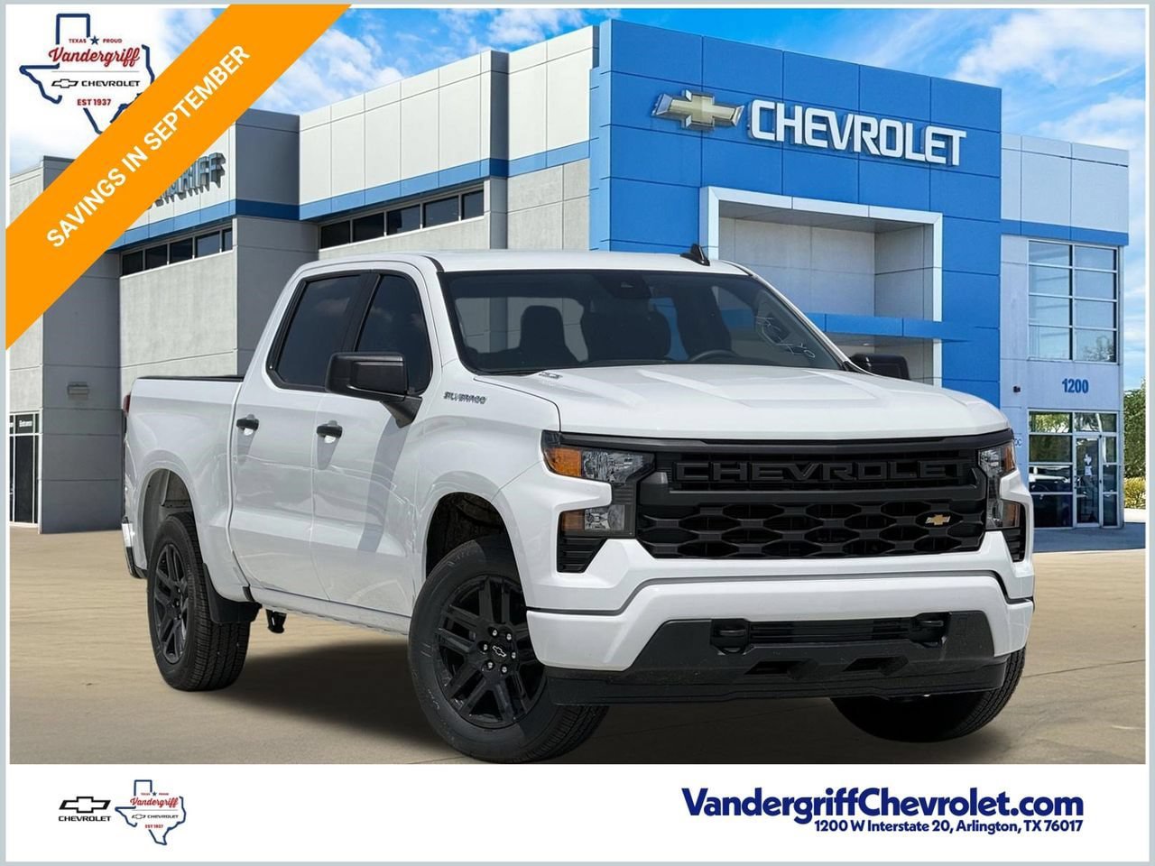 New 2026 Chevrolet Silverado 1500 Custom RWD image 1