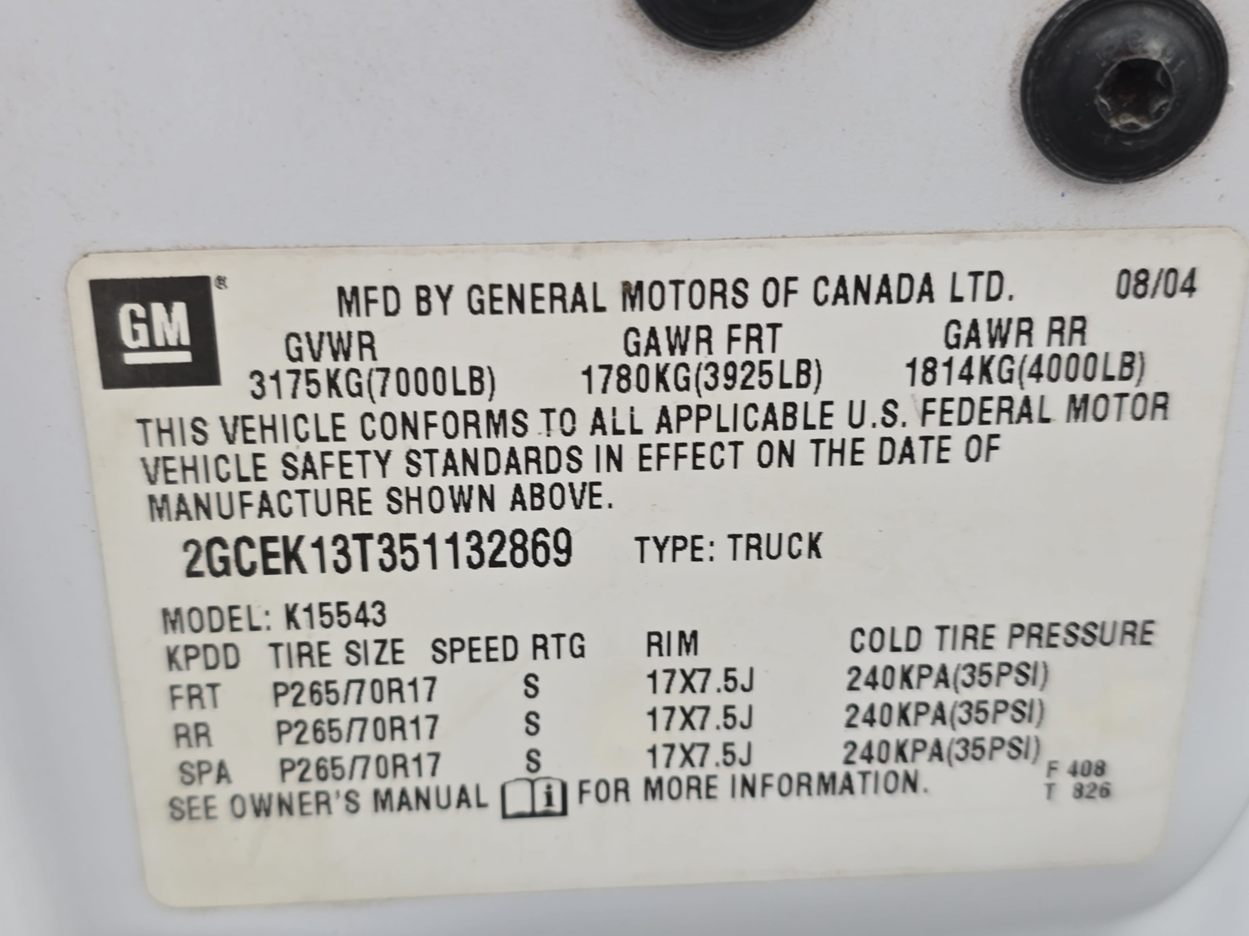 Used 2005 Chevrolet Silverado 1500 4x4 Crew Cab w/ Light Duty Power Package image 32