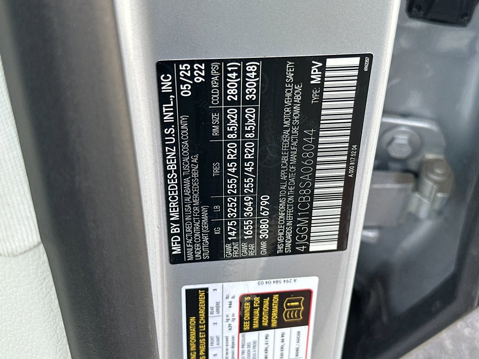 Used 2025 Mercedes-Benz EQE 350+ 4MATIC SUV image 34