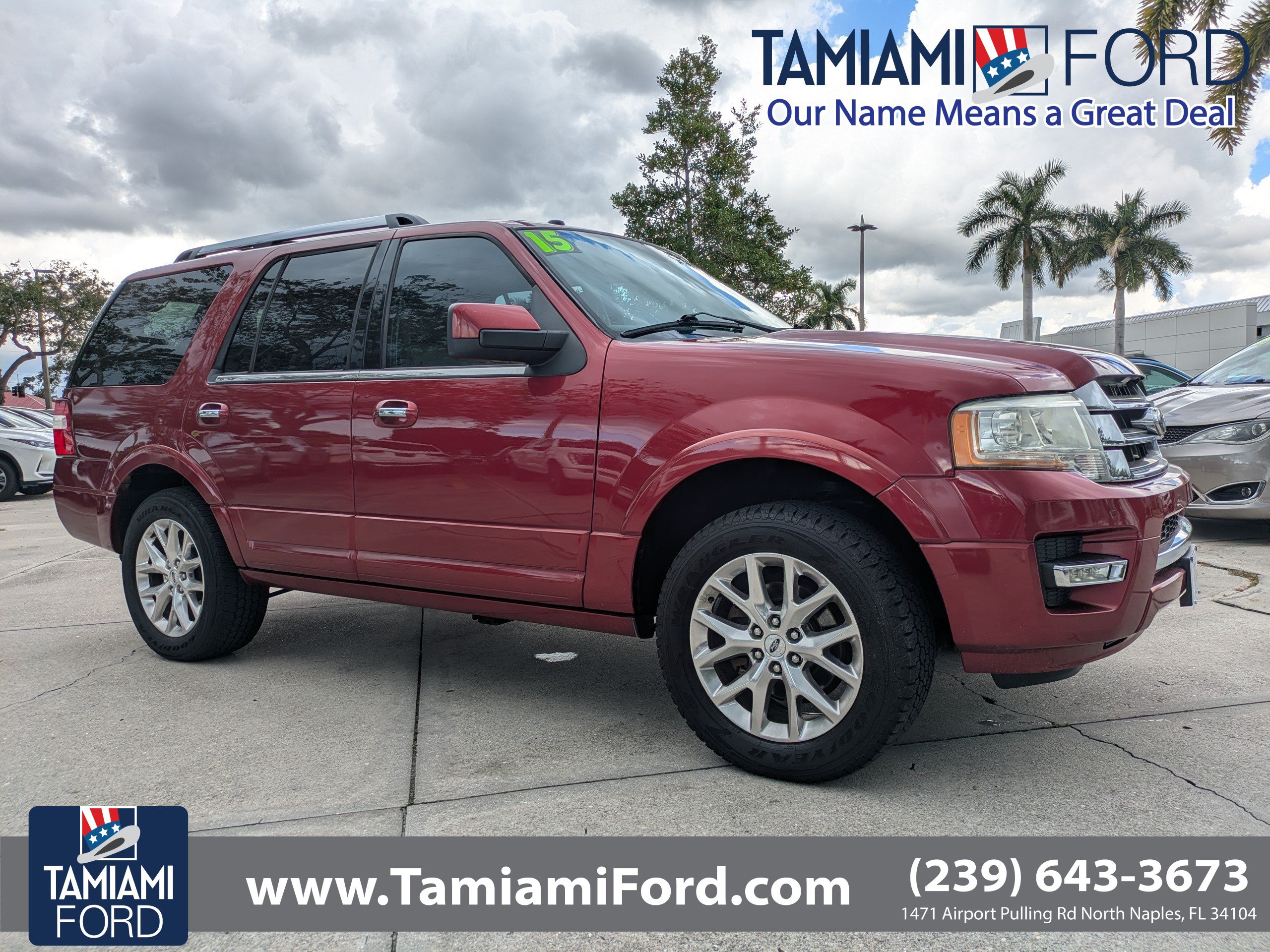 Used 2015 Ford Expedition Limited w/ Equipment Group 301A RWD image 1
