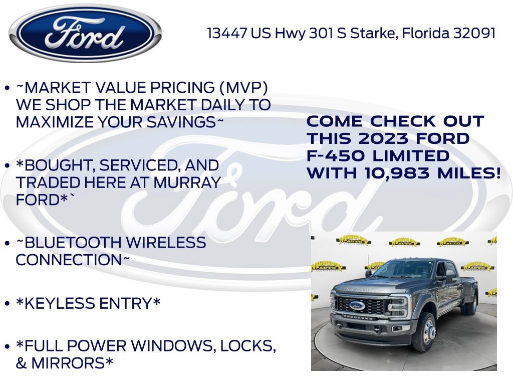 Certified 2023 Ford F450 Limited AWD/4WD image 12