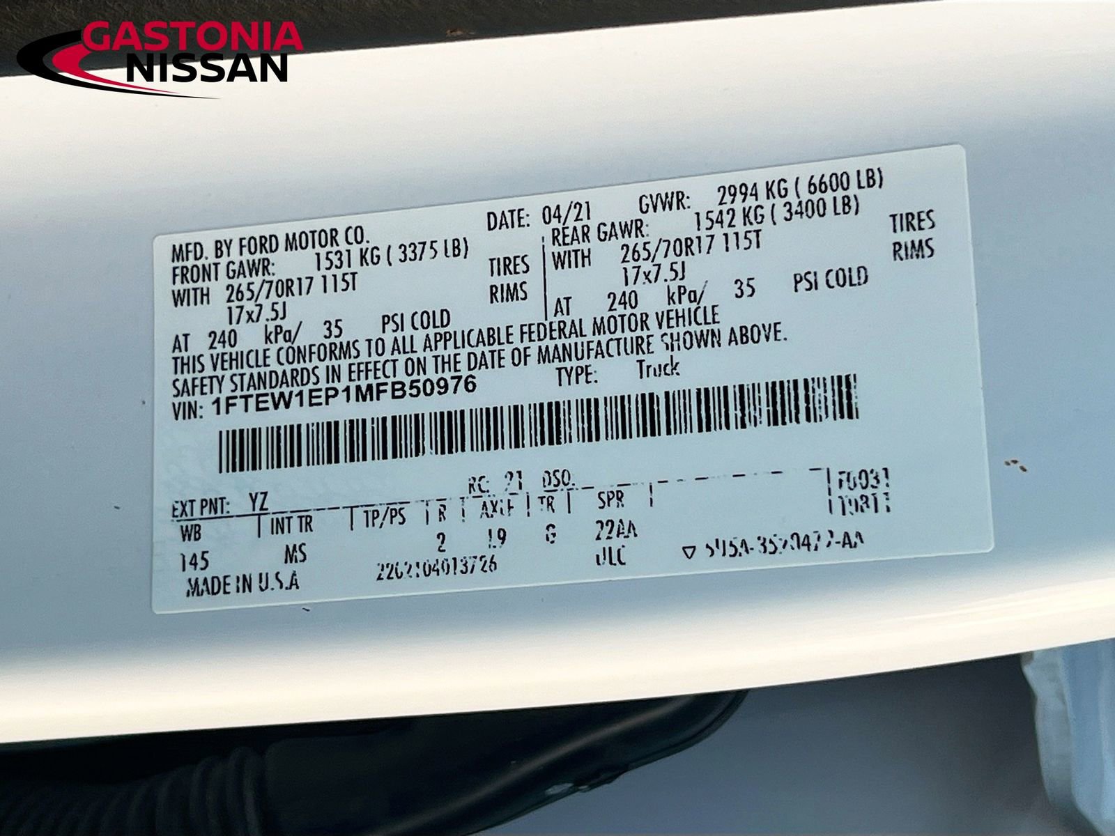 Used 2021 Ford F150 XLT w/ Equipment Group 301A Mid image 40