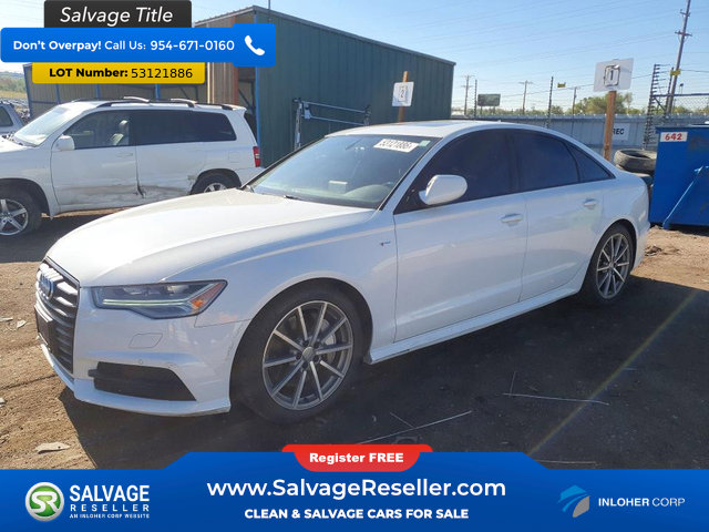 Used 2016 Audi A6 TDI Premium Plus w/ S Line Sport Package