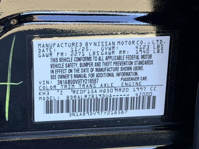 New 2026 Nissan Sentra SR w/ Floor Mat Package image 24