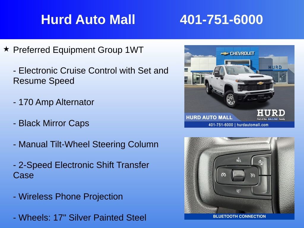 Used 2025 Chevrolet Silverado 2500 W/T w/ WT Convenience Package image 18