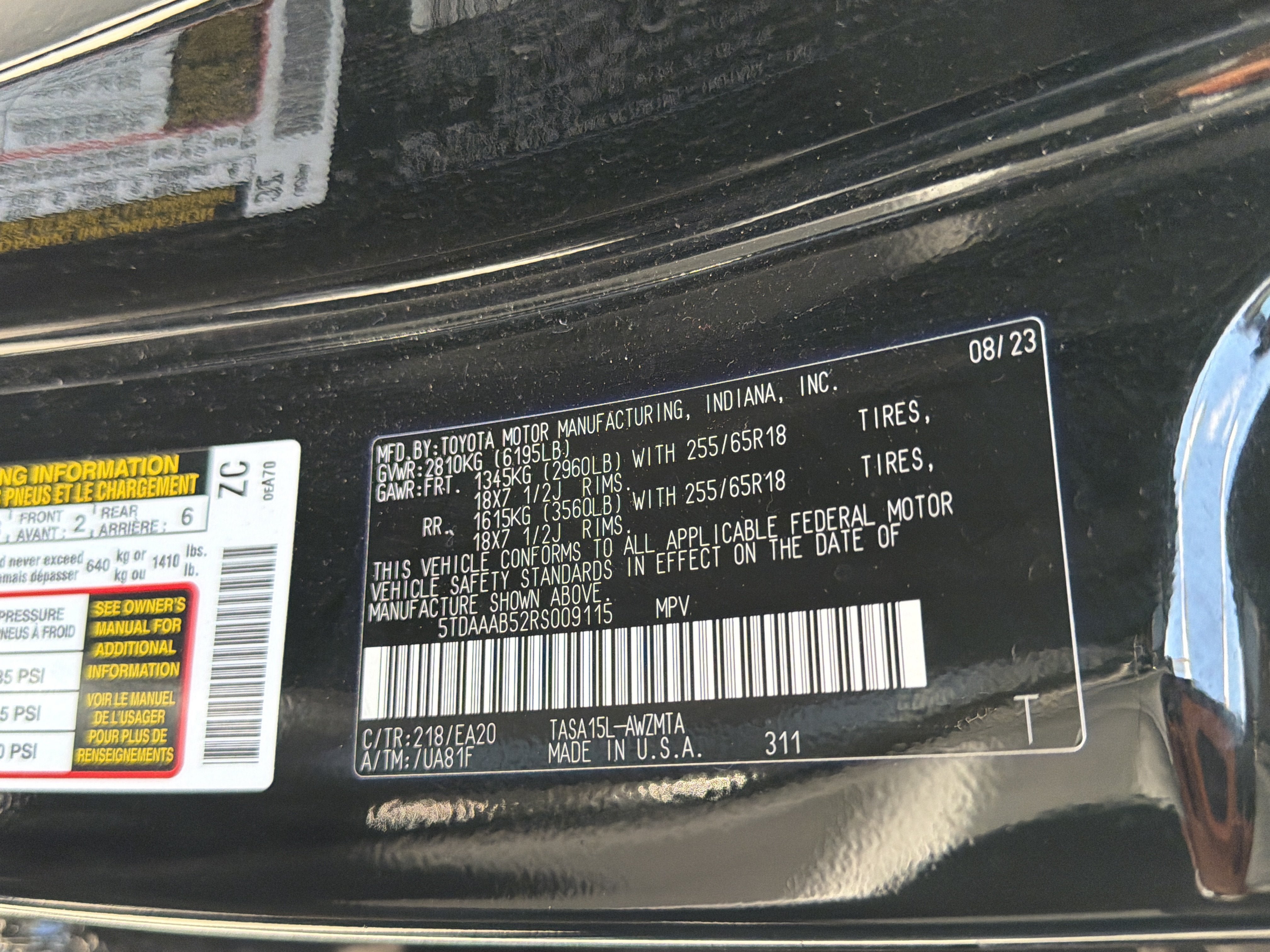 Certified 2024 Toyota Grand Highlander AWD image 28
