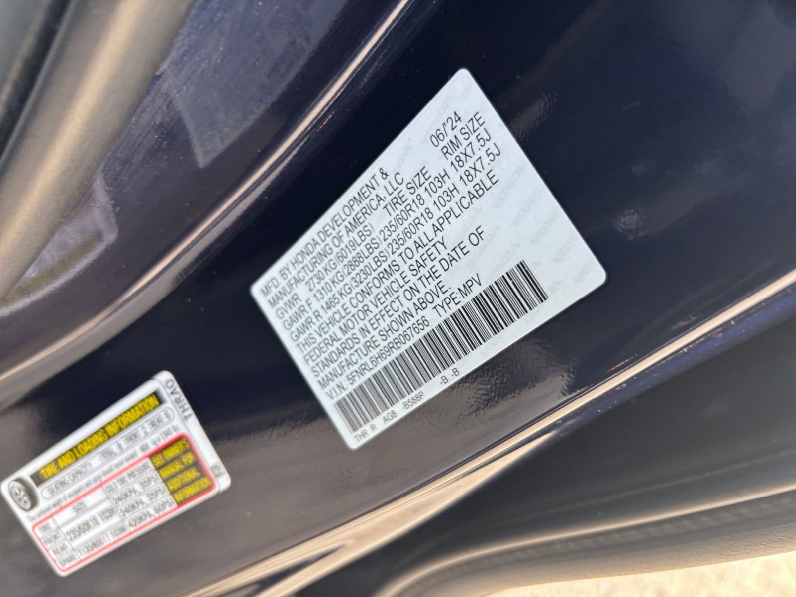 Used 2024 Honda Odyssey EX-L image 31