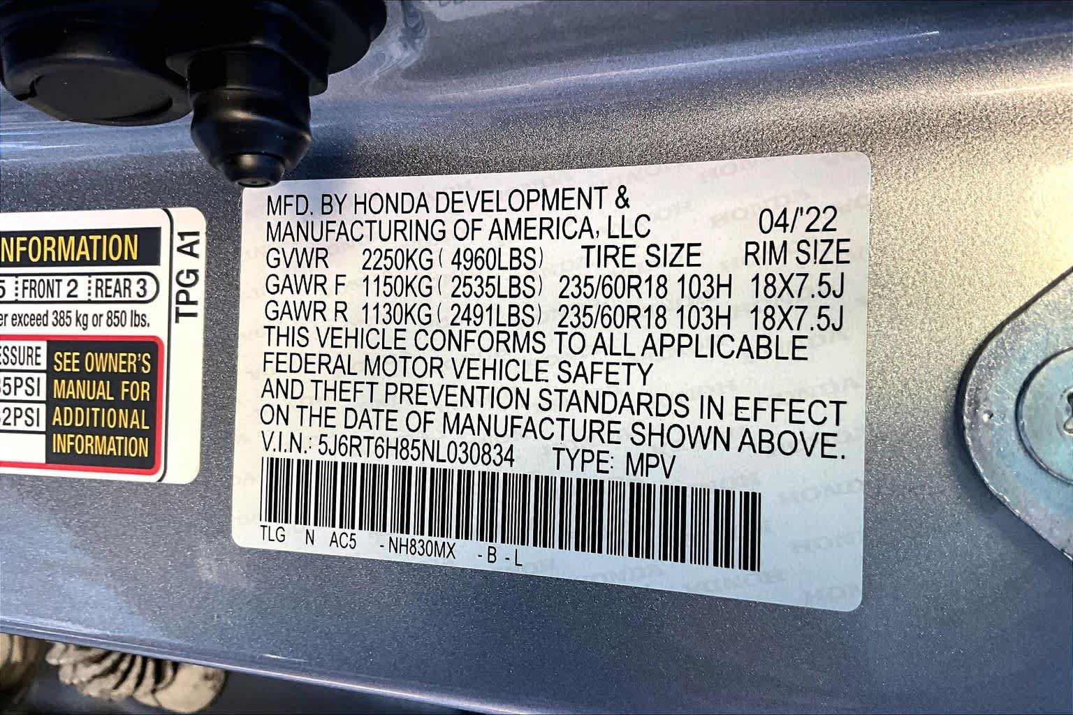 Used 2022 Honda CR-V EX-L image 32