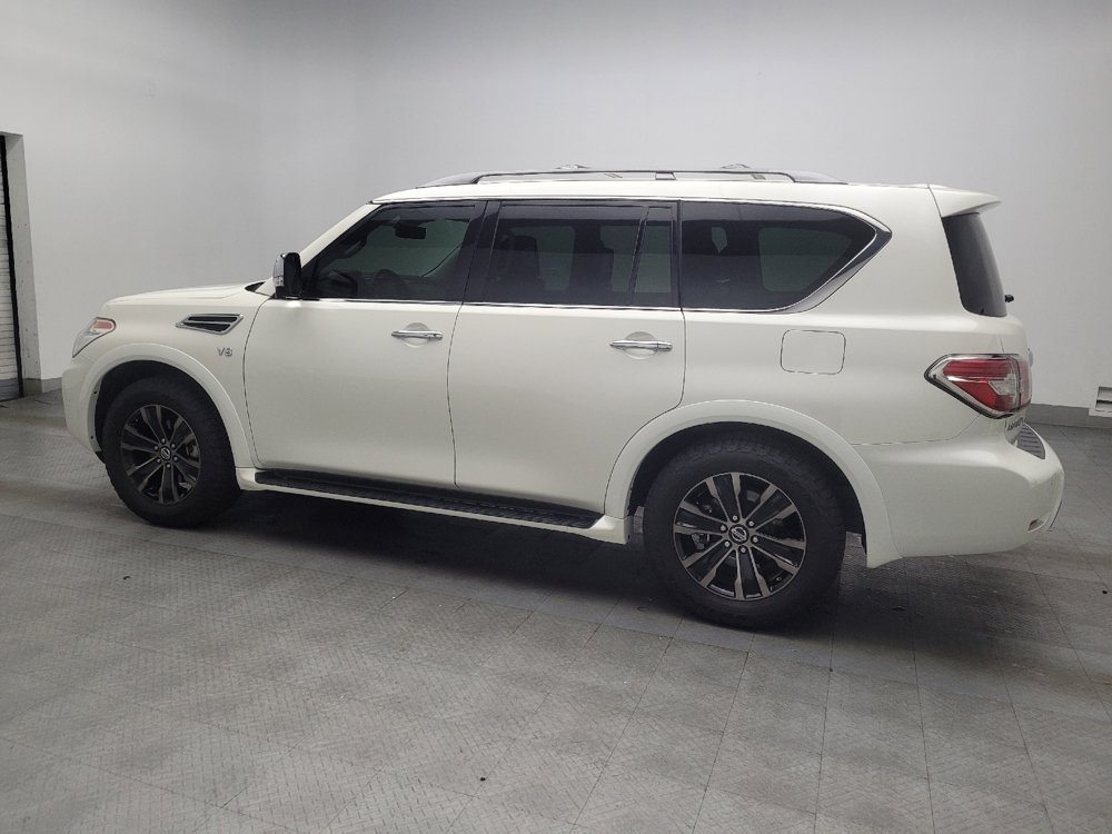 Used 2020 Nissan Armada Platinum w/ Captain's Chairs Package RWD image 2