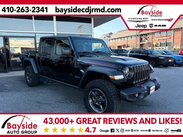 Used 2023 Jeep Gladiator Rubicon w/ LED Lighting Group image 1