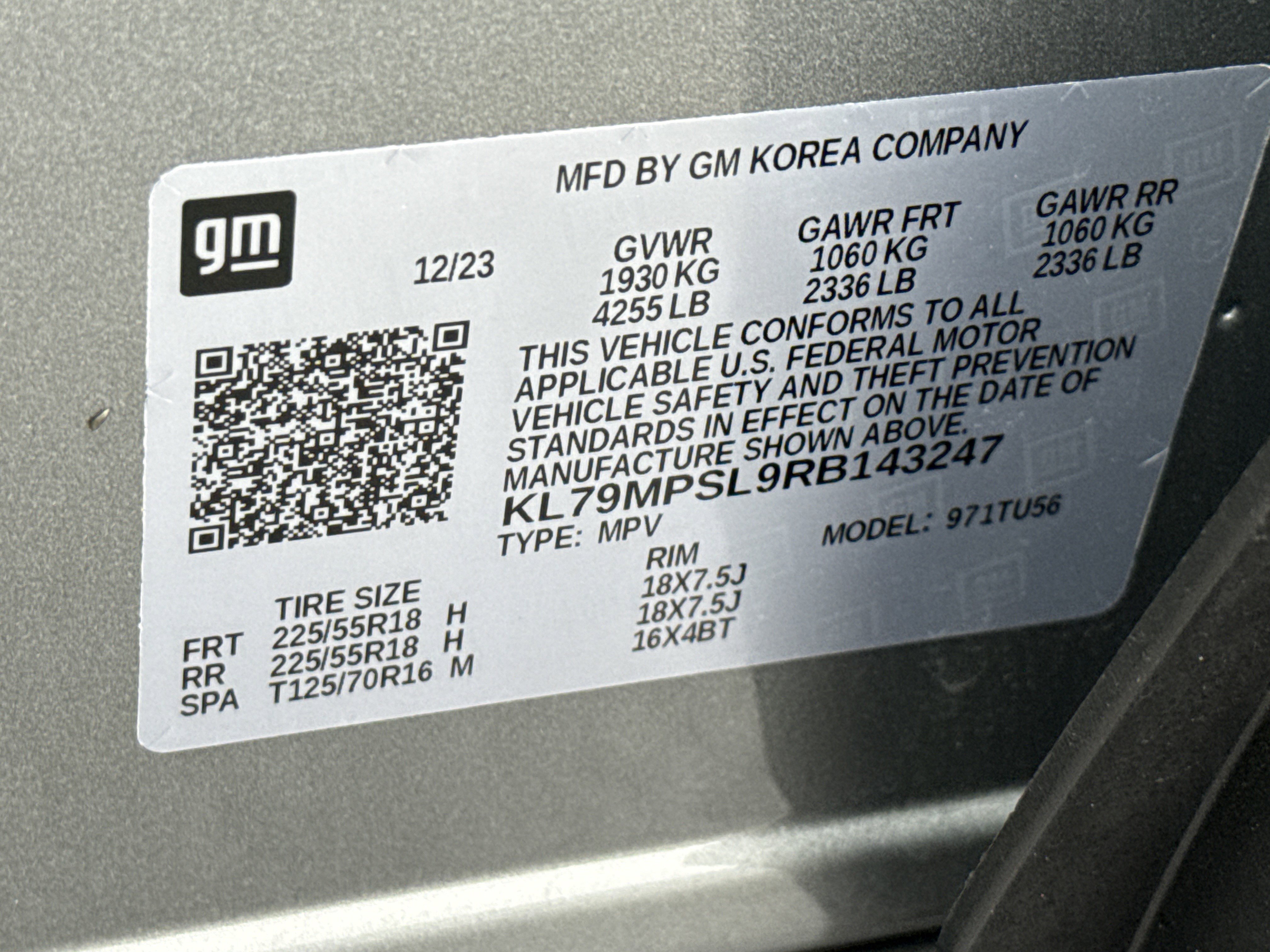 Certified 2024 Chevrolet TrailBlazer LT w/ Convenience Package image 34