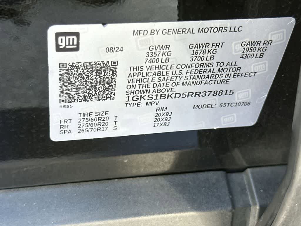 Used 2024 GMC Yukon SLT w/ SLT Luxury Package RWD image 29