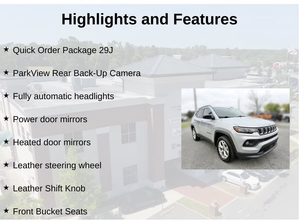 Used 2025 Jeep Compass Latitude AWD/4WD image 5