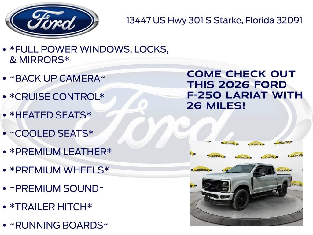 New 2026 Ford F250 Lariat image 10