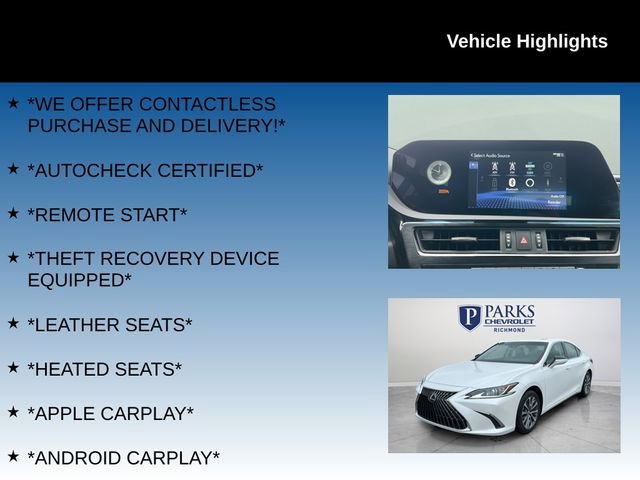 Used 2022 Lexus ES 350 w/ Accessory Package image 4