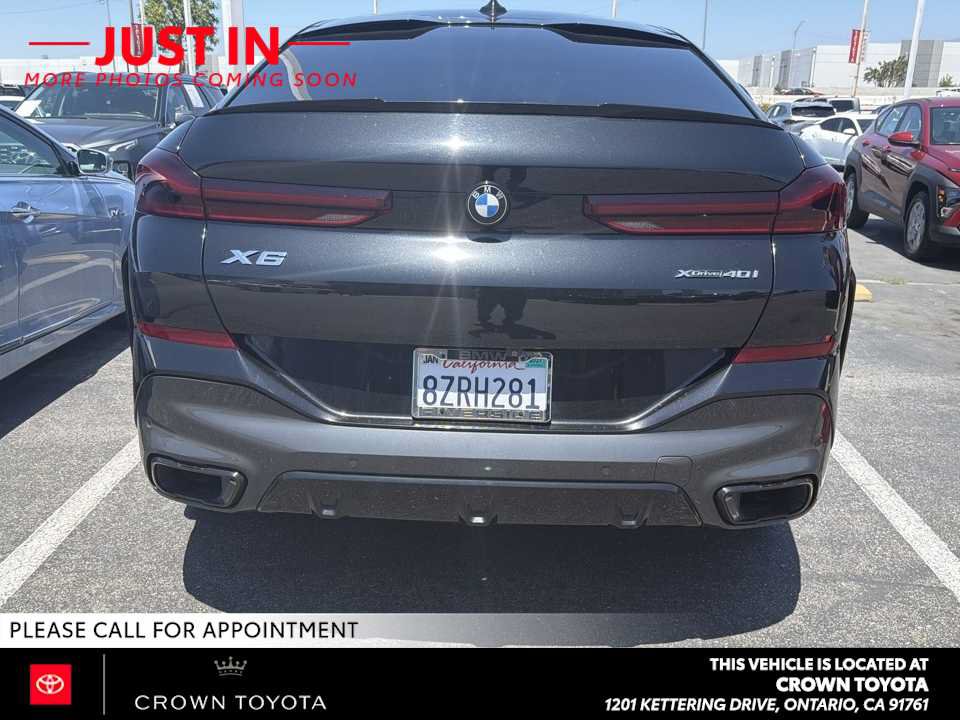 Used 2022 BMW X6 xDrive40i w/ M Sport Package AWD/4WD image 3