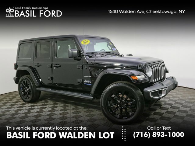 Used 2021 Jeep Wrangler Unlimited Sahara w/ Cold Weather Group