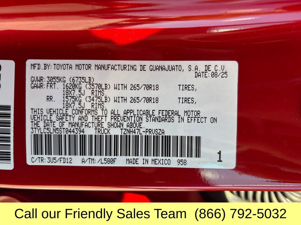 New 2025 Toyota Tacoma TRD Off-Road image 24