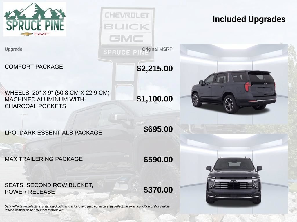 New 2026 Chevrolet Tahoe LT w/ Comfort Package AWD/4WD image 9