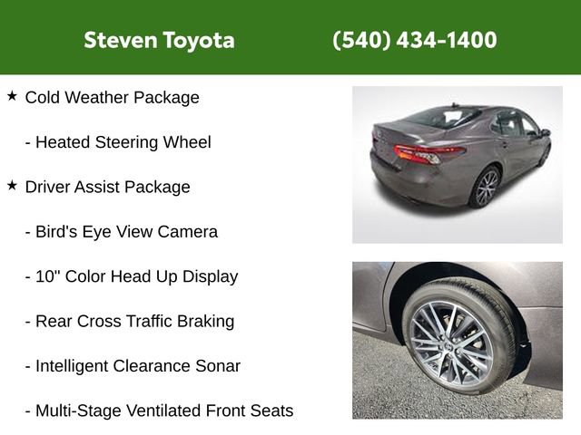 Certified 2024 Toyota Camry XLE w/ Navigation Package image 11