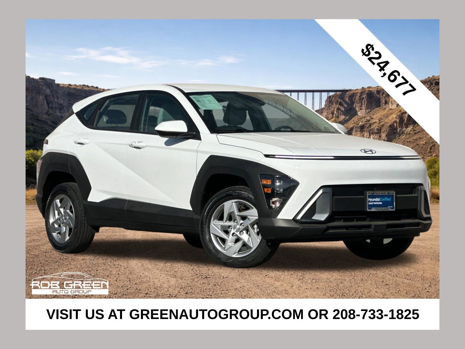Certified 2025 Hyundai Kona SE AWD/4WD image 1