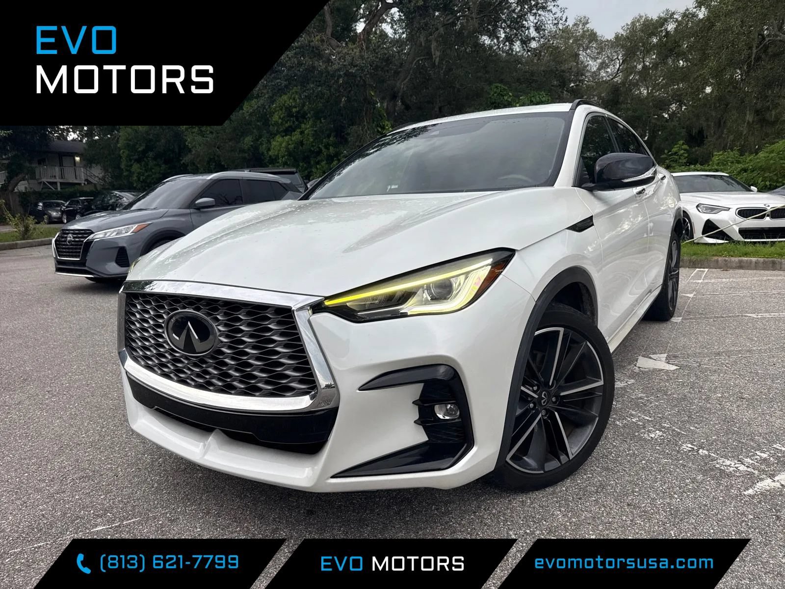 Used 2023 INFINITI QX55 Luxe w/ Cargo Package AWD/4WD image 1