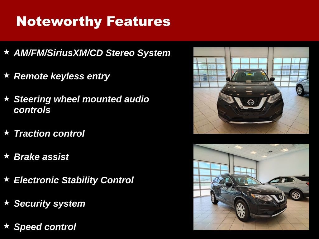 Used 2017 Nissan Rogue S w/ S Appearance Package AWD/4WD image 6