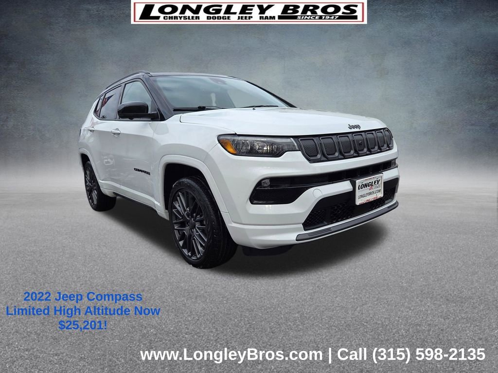 Used 2022 Jeep Compass High Altitude AWD/4WD image 1