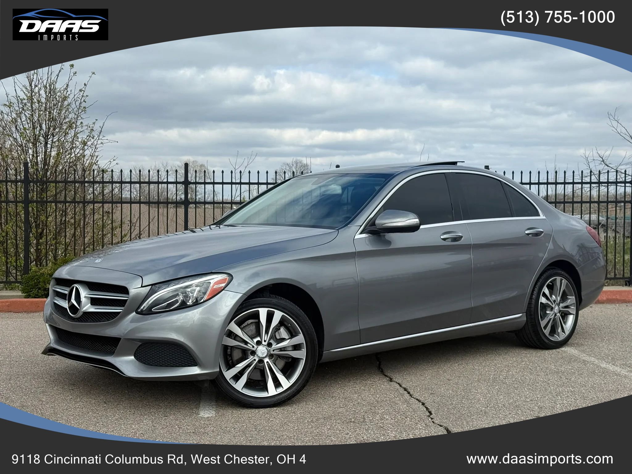 Used 2015 Mercedes-Benz C 300 4MATIC Sedan w/ Premium 1 Package image 1