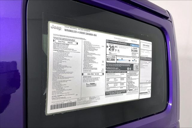 New 2026 Jeep Wrangler Unlimited Sahara AWD/4WD image 13