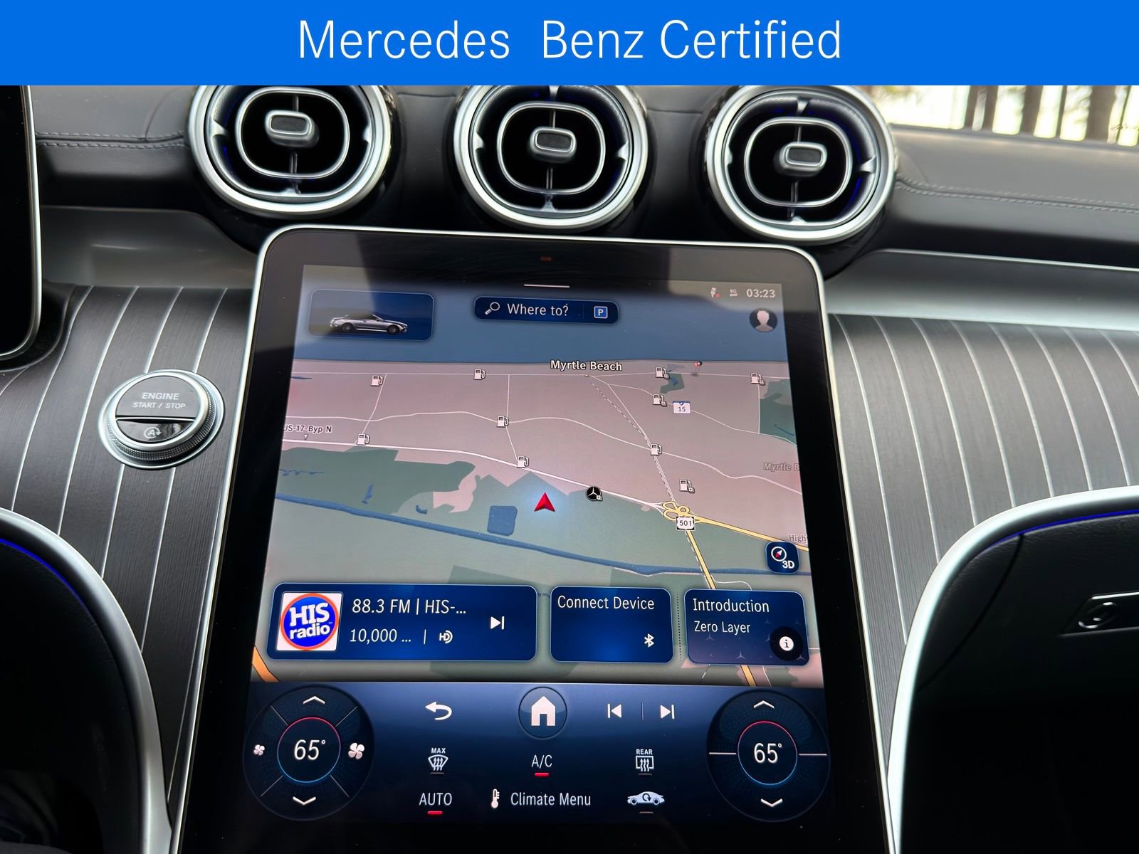 Certified 2024 Mercedes-Benz CLE 300 4MATIC Cabriolet image 2