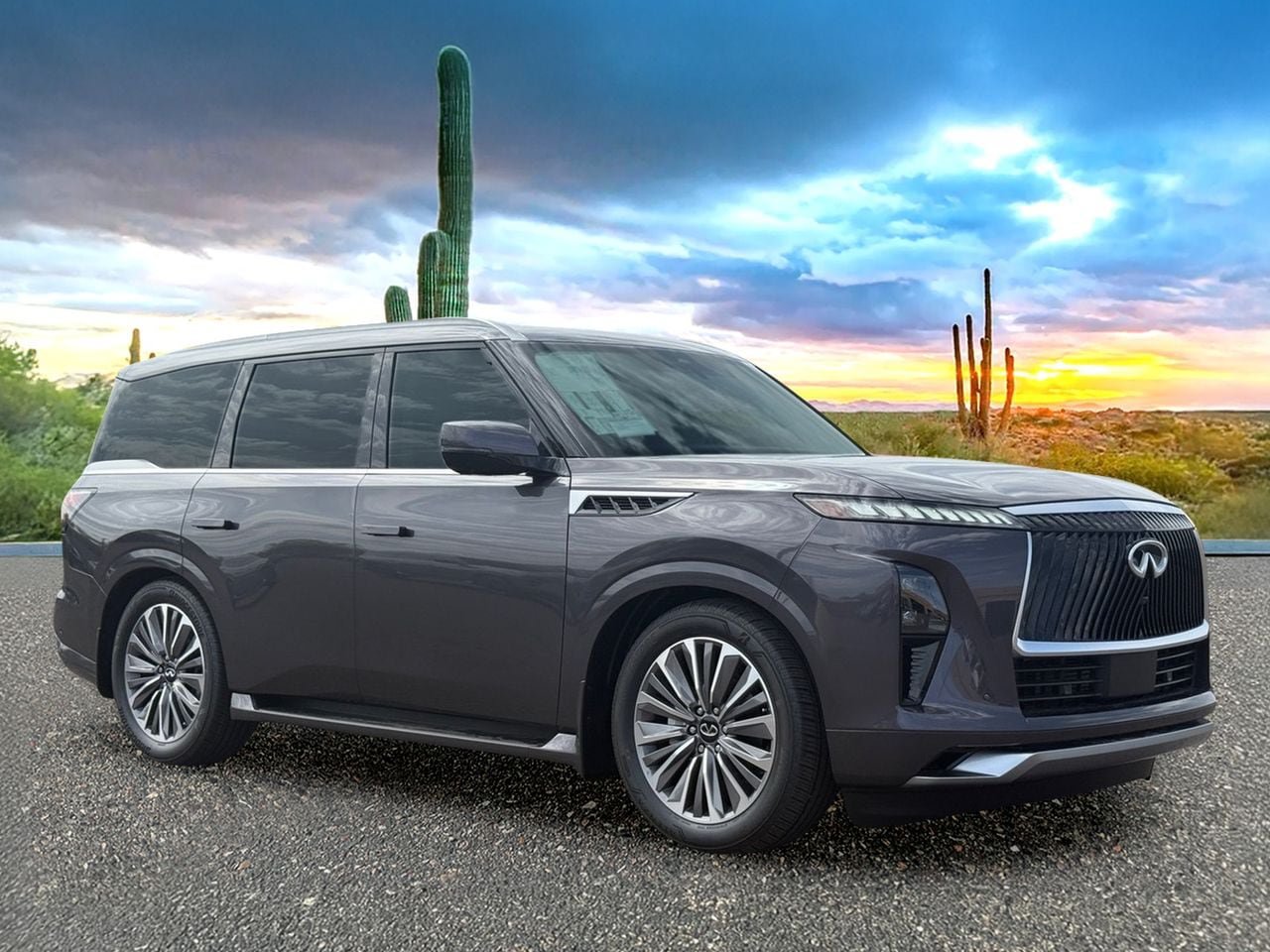 New 2026 INFINITI QX80 Luxe w/ Cargo Package AWD/4WD image 2