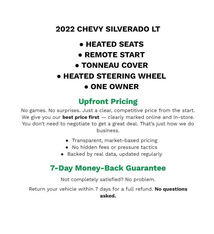 Used 2022 Chevrolet Silverado 1500 LT image 2