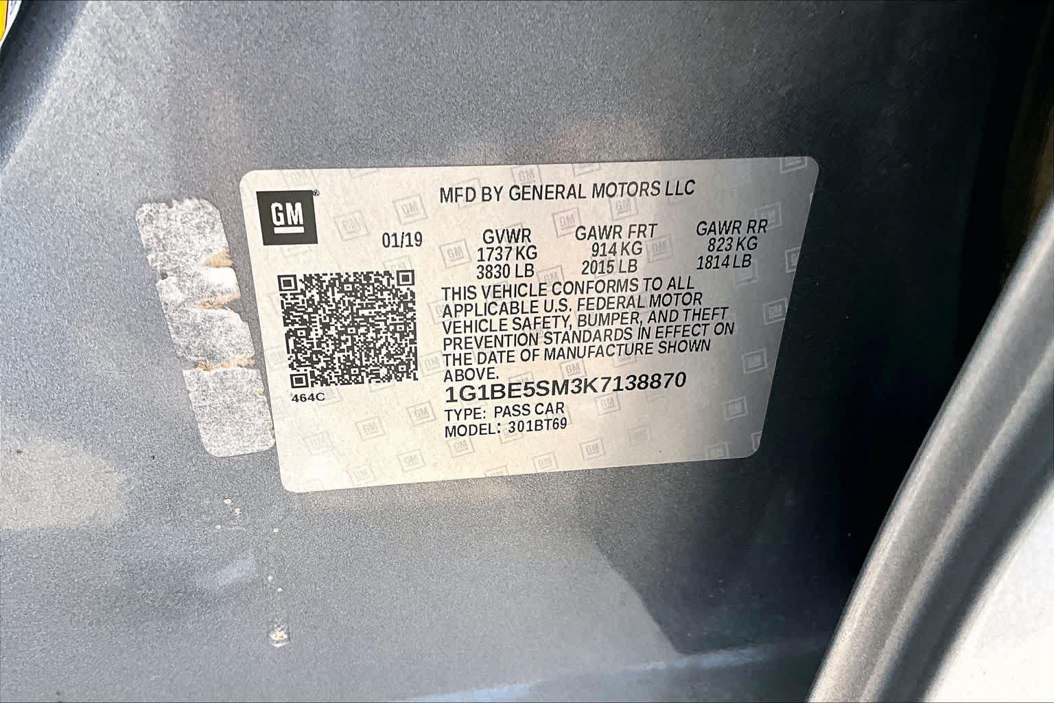 Used 2019 Chevrolet Cruze LT w/ Convenience Package FWD image 34
