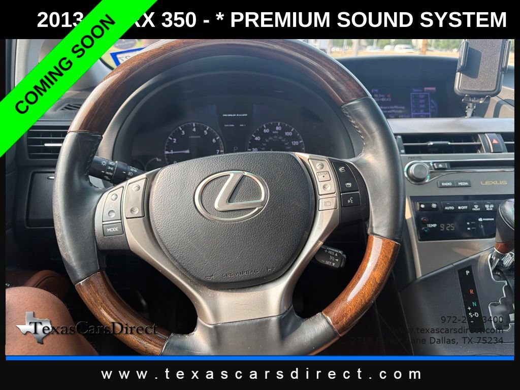 Used 2013 Lexus RX 350 FWD w/ Premium Pkg image 8