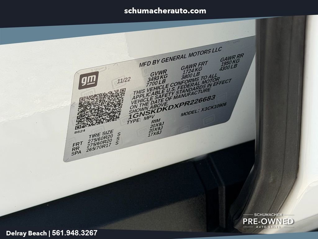 Used 2023 Chevrolet Suburban Z71 w/ Max Trailering Package AWD/4WD image 19